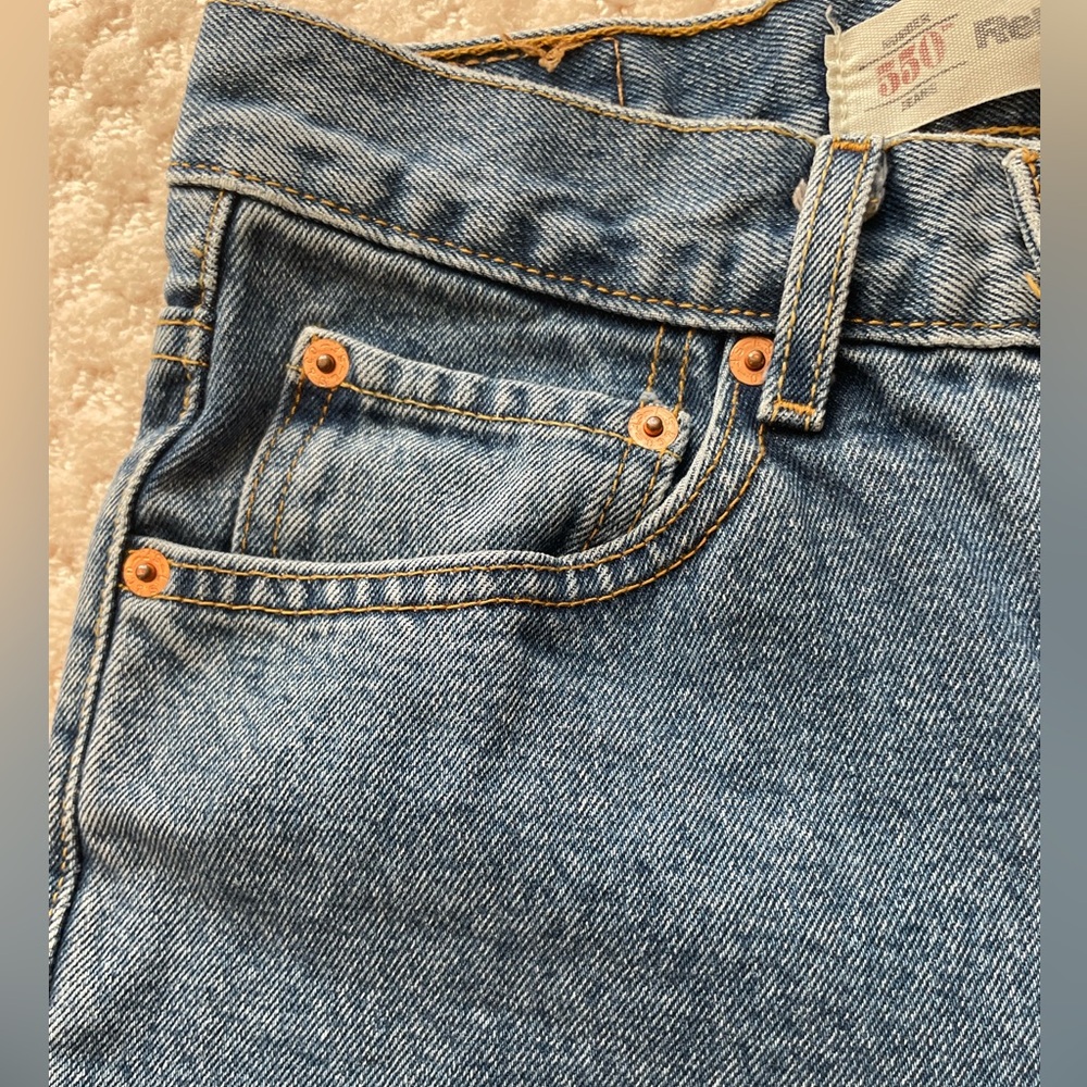 Levi’s Vintage 550 Relaxed Fit Denim Jeans 26x28 Medium Wash - Picture 3 of 11